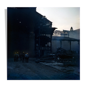 Photographie destruction des Halles