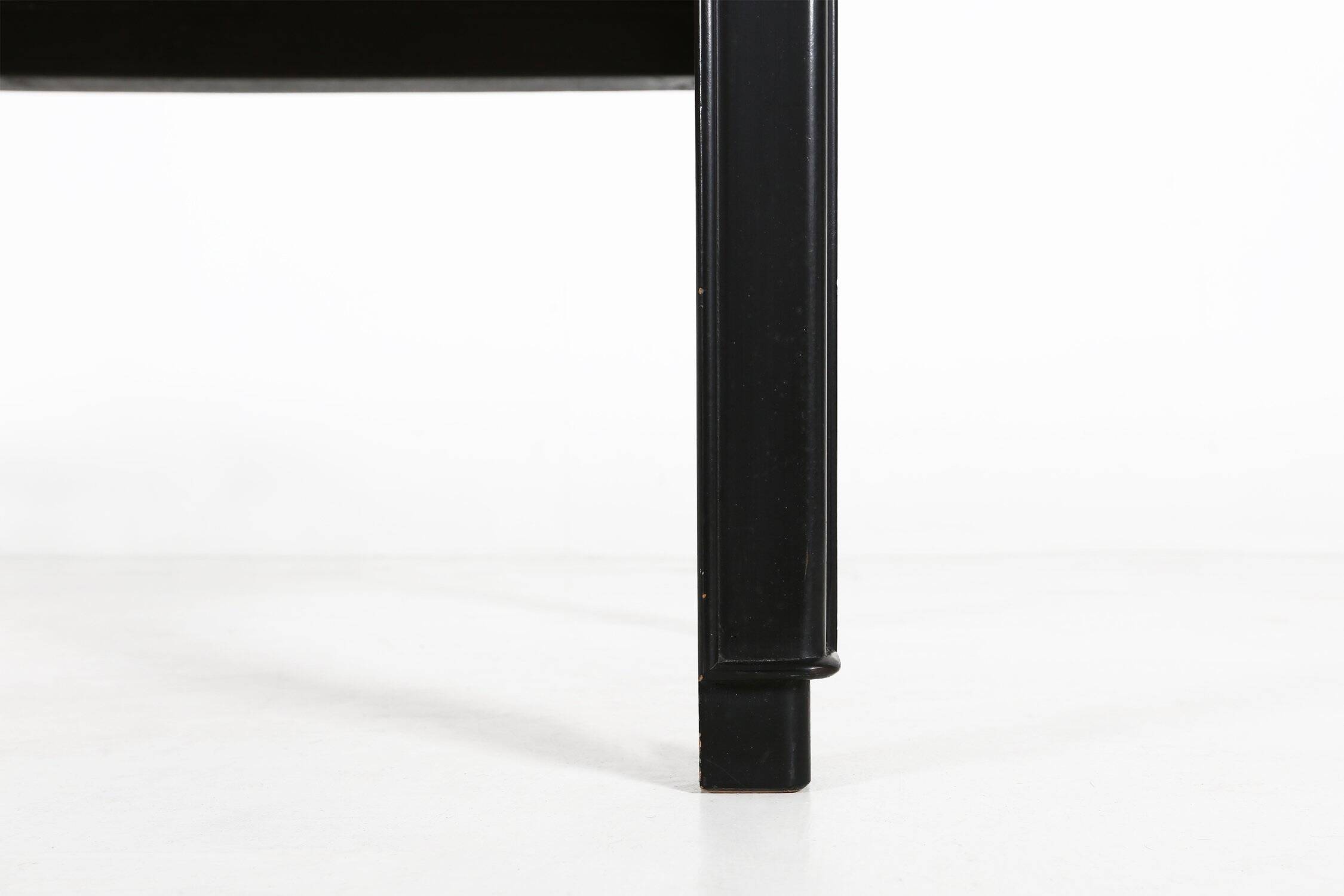 Vintage Belgian Painted Coffee Table by De Coene Frères, 1950s