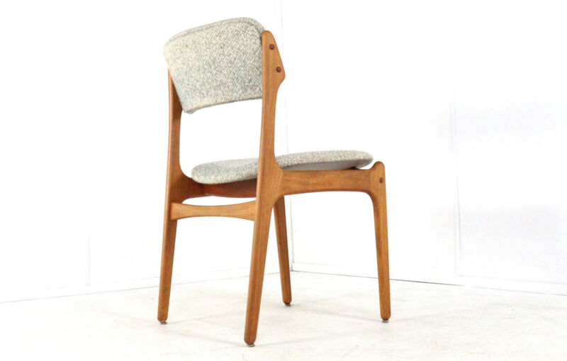Ensemble de 4 chaises Erik Buch pour O.D. Møbler modèle 49 'Bur'