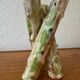 Majolica tripod vase early 20th
