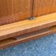 Enfilade scandinave art déco en palissandre 1960 220cm