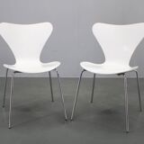 Pair of Series 7 chairs by Fritz Hansen, Denmark, 1970s