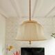 Vintage hollywood regency pendant lamp 80s
