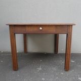 solid wood table