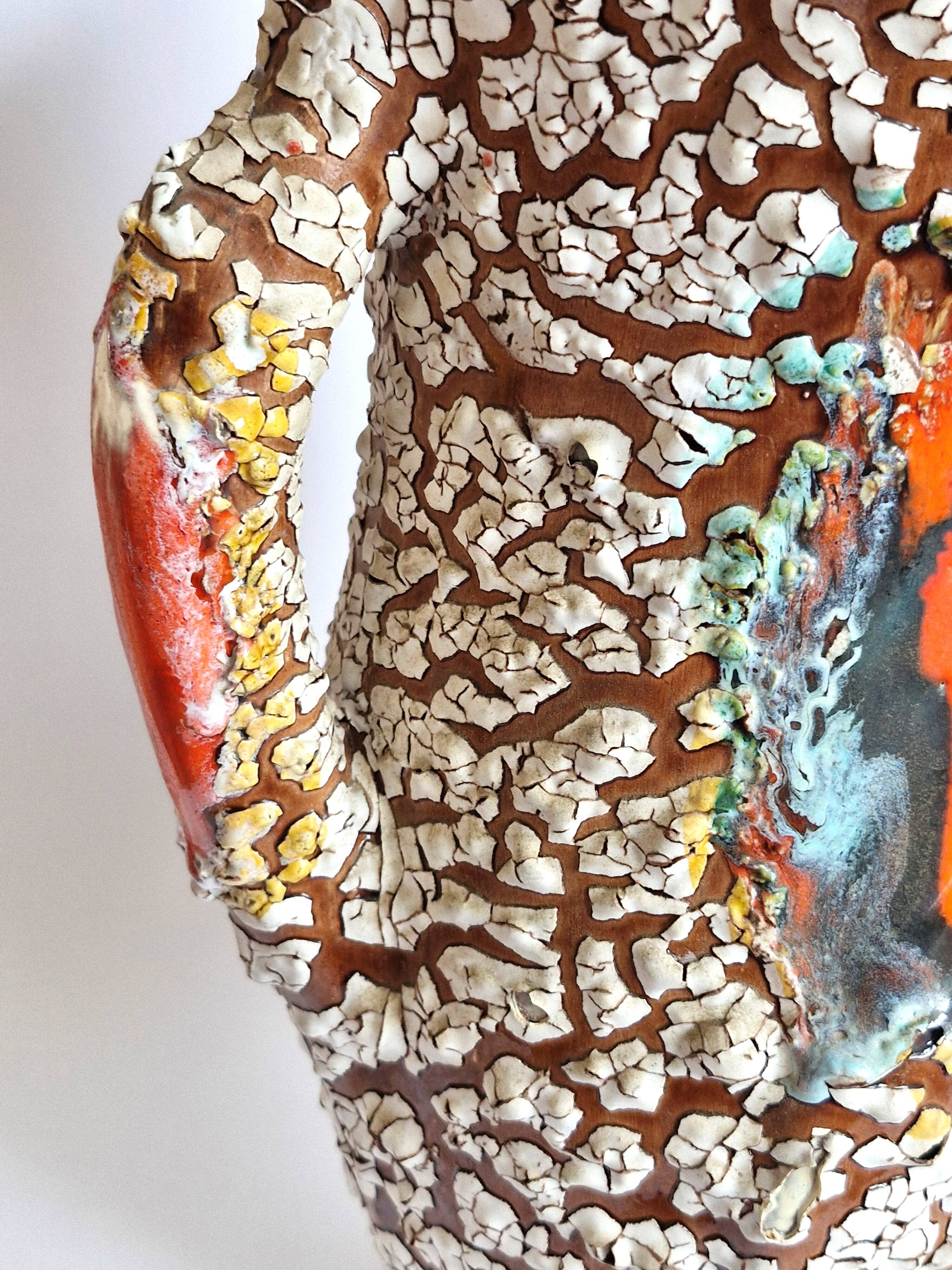 Vallauris ceramic vase