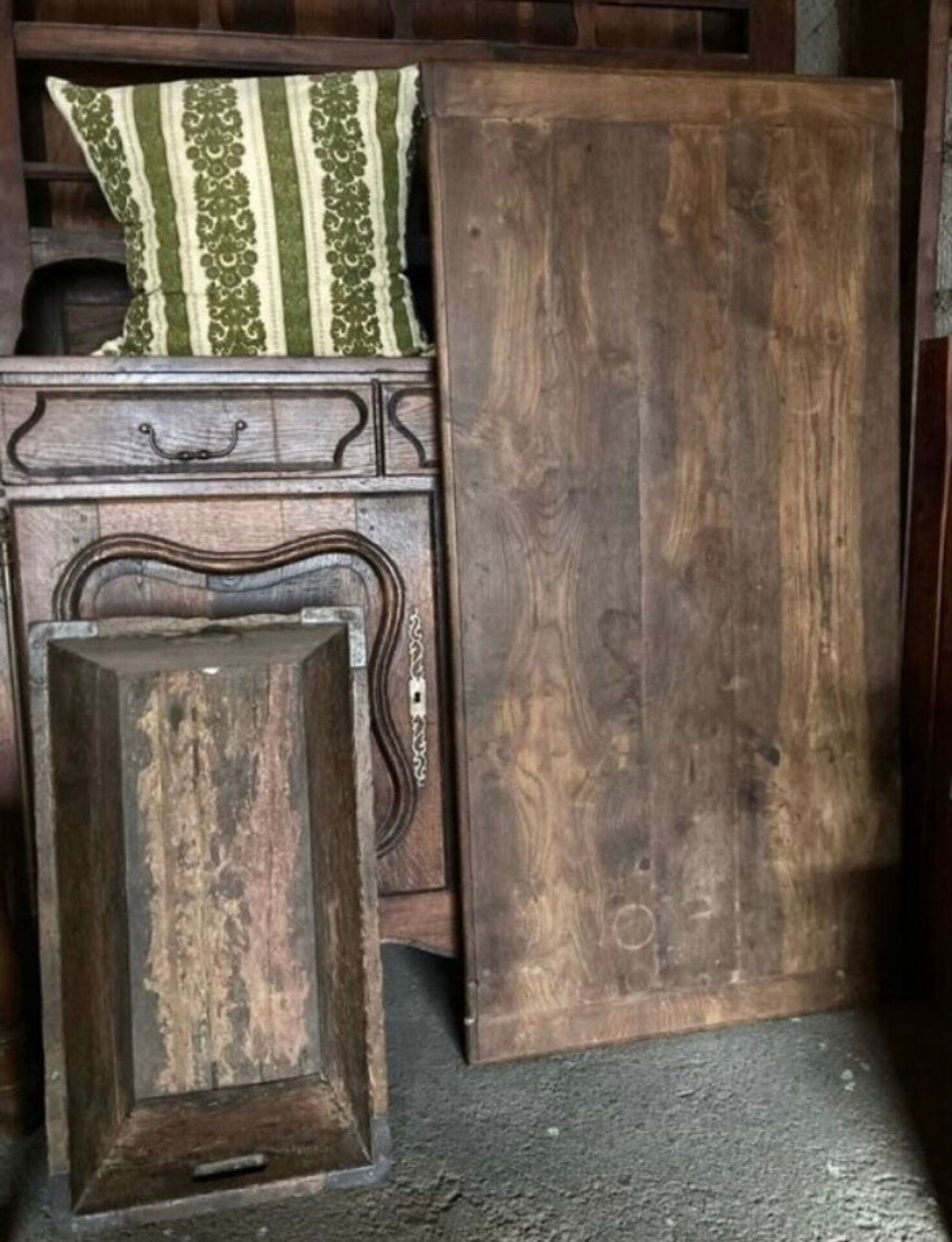 Old farmhouse table