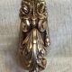 Golden bronze coat hook, 19th century