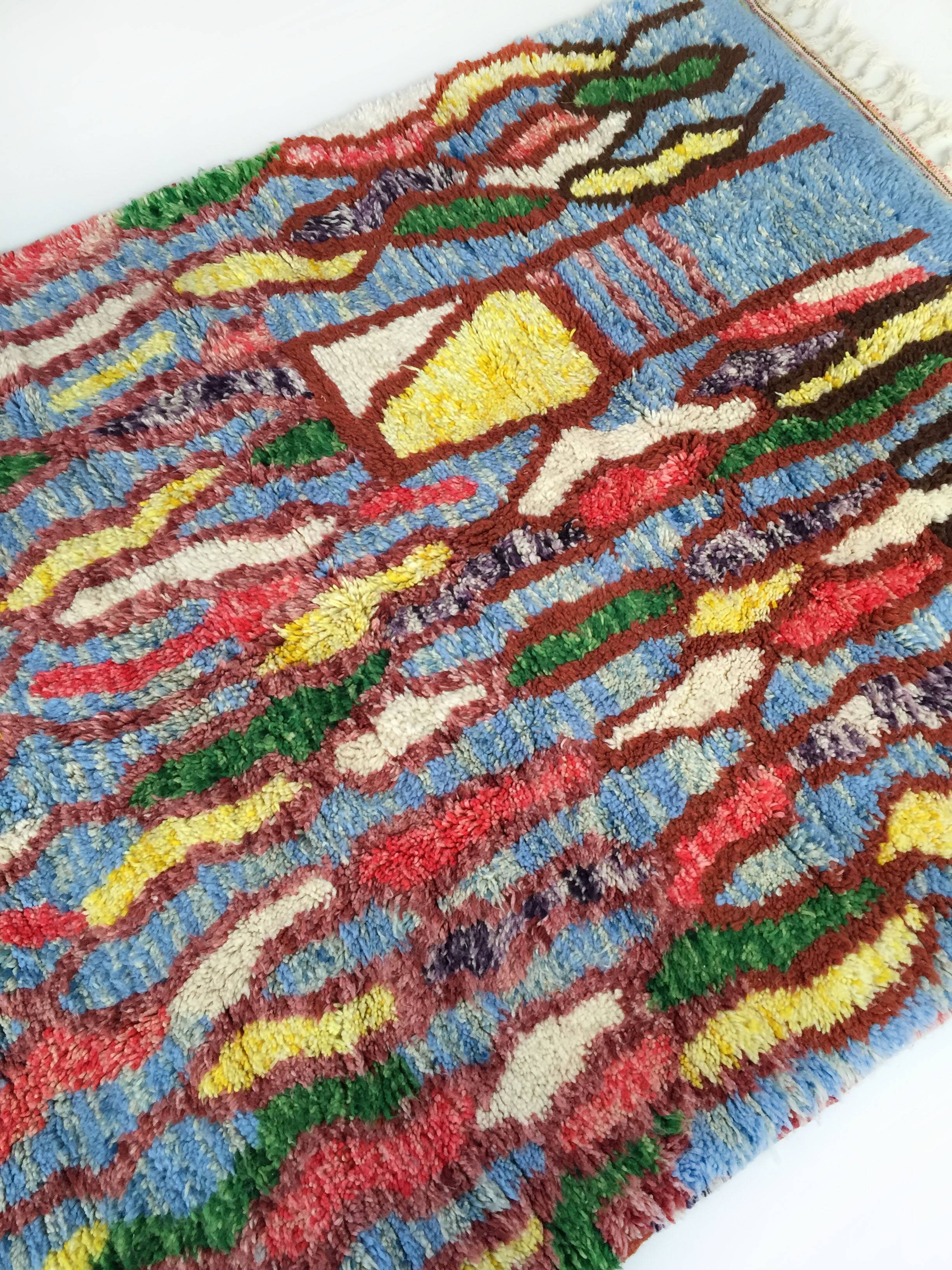 Moroccan Berber carpet Beni Ouarain 2.58x1.63m