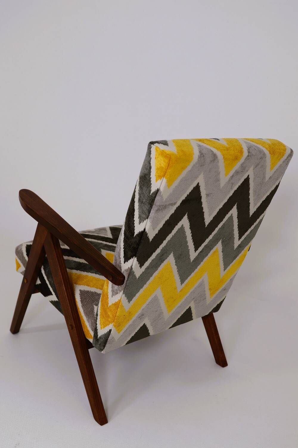 Vintage ethnic chic armchair modern design