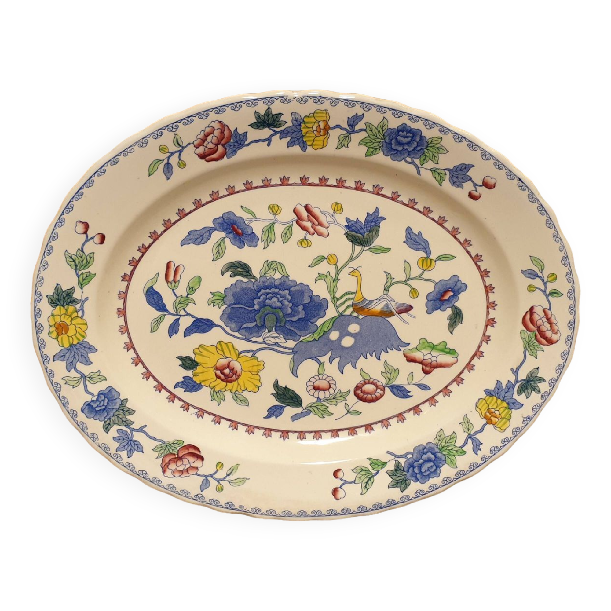 English ceramic dish