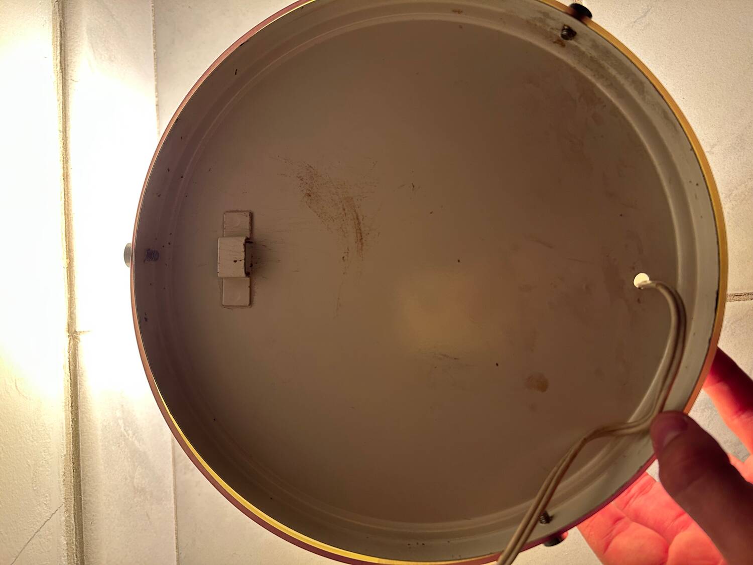 Guzzini wall lamp model 'Medio'