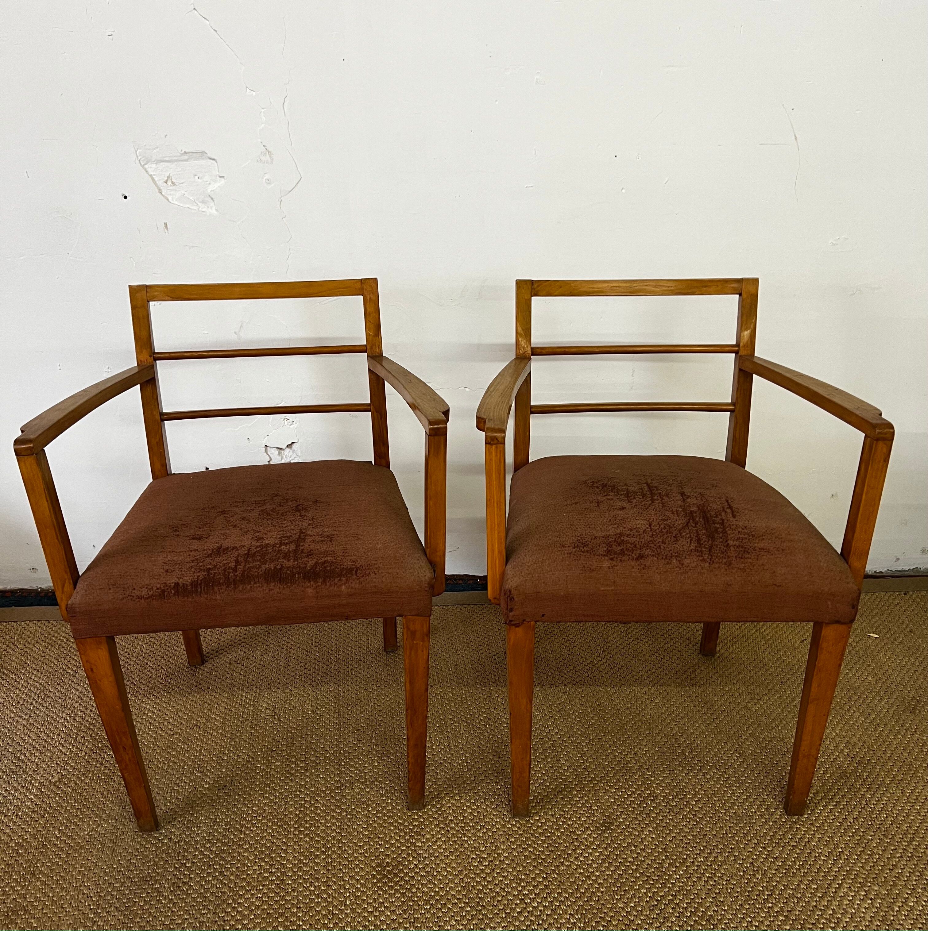 Pair of vintage armchairs