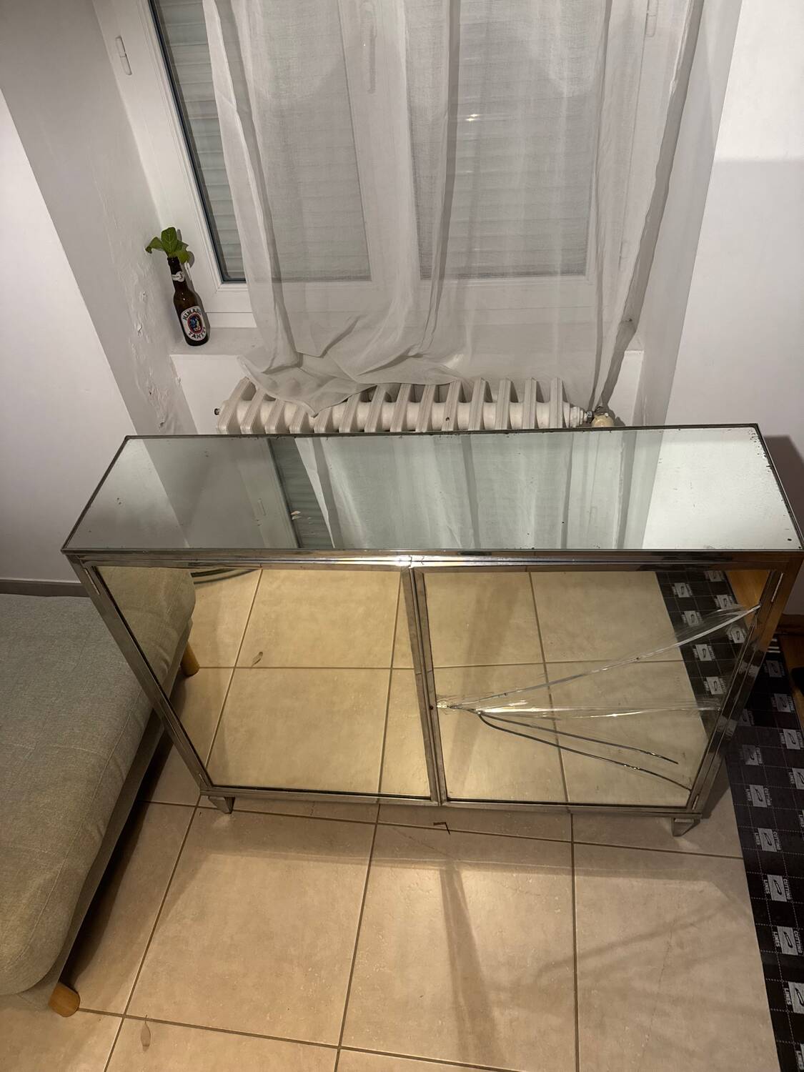 Fully mirrored workpiece