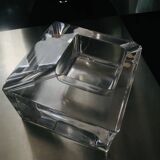 Large Vintage Ashtray • Crystal • Sèvres France • 1970