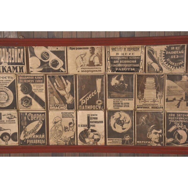 Instruction sign bunker