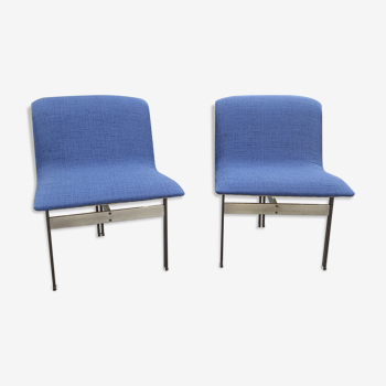 Pair chairs Wawe Giovanni Offredi