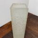 Translucent granite glass vase