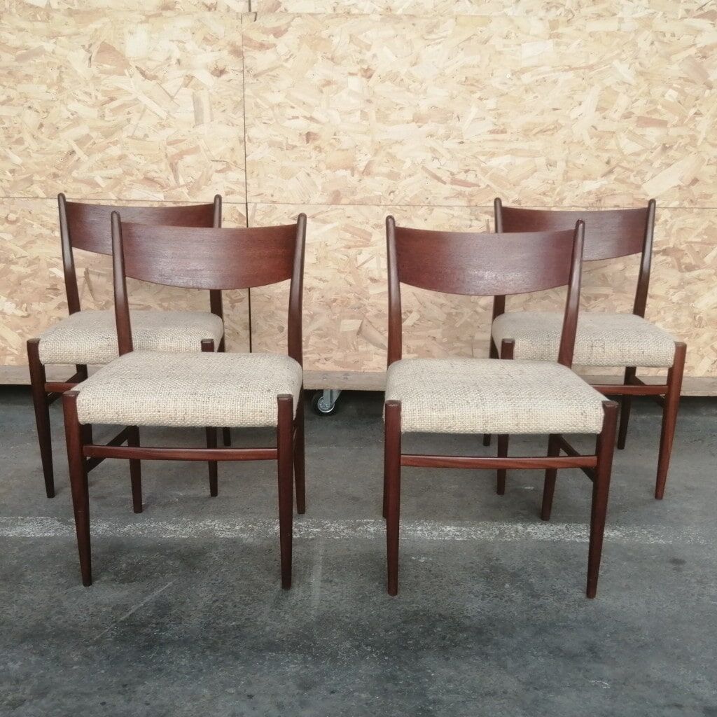 Série de 4 chaises SA10 de Cees Braakman pour Pastoe 1960