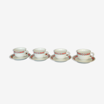 Villeroy & and Boch Rialto - 4 cups and 4 saucers