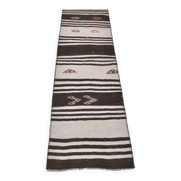 Vintage Stripe Hemp Kilim sku 3961