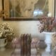 Vintage onyx horse head bookends
