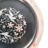 Plateau Métal argenté Oneida USA