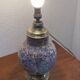 Ceramic and brass lamp