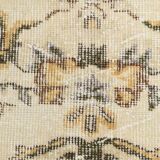 6x10 Classic & Bordered Beige Turkish Vintage Rug, 193x306Cm SK 5705