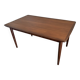 Extendable teak table in Scandinavian/Danish style, Ligne Roset, 1960s.