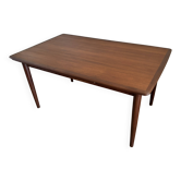 Extendable teak table in Scandinavian/Danish style, Ligne Roset, 1960s.