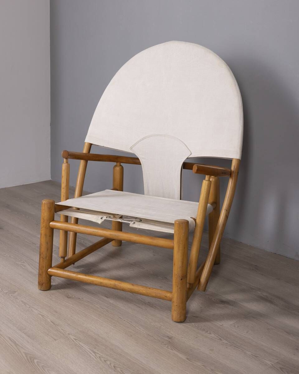 Vintage armchair model g23 by piero palange and werther toffoloni, 1970s