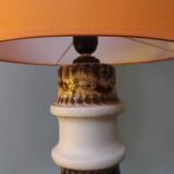 Fat Lav perforated ceramic lamp - vintage 1970