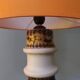 Fat Lav perforated ceramic lamp - vintage 1970