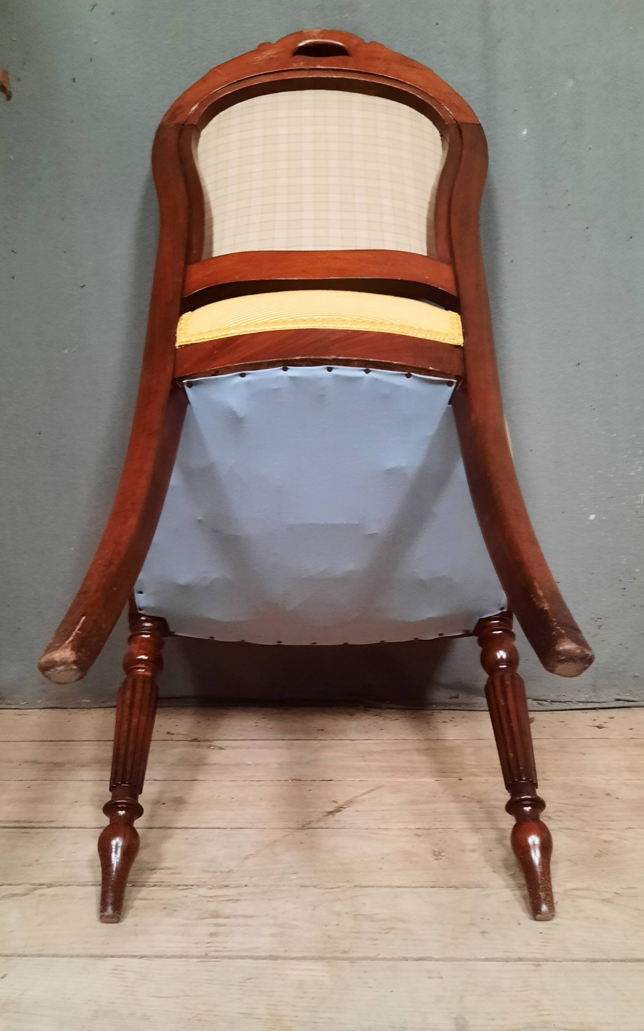 Nineteenth century mahogany chair