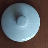 Small coffee maker with floral decoration