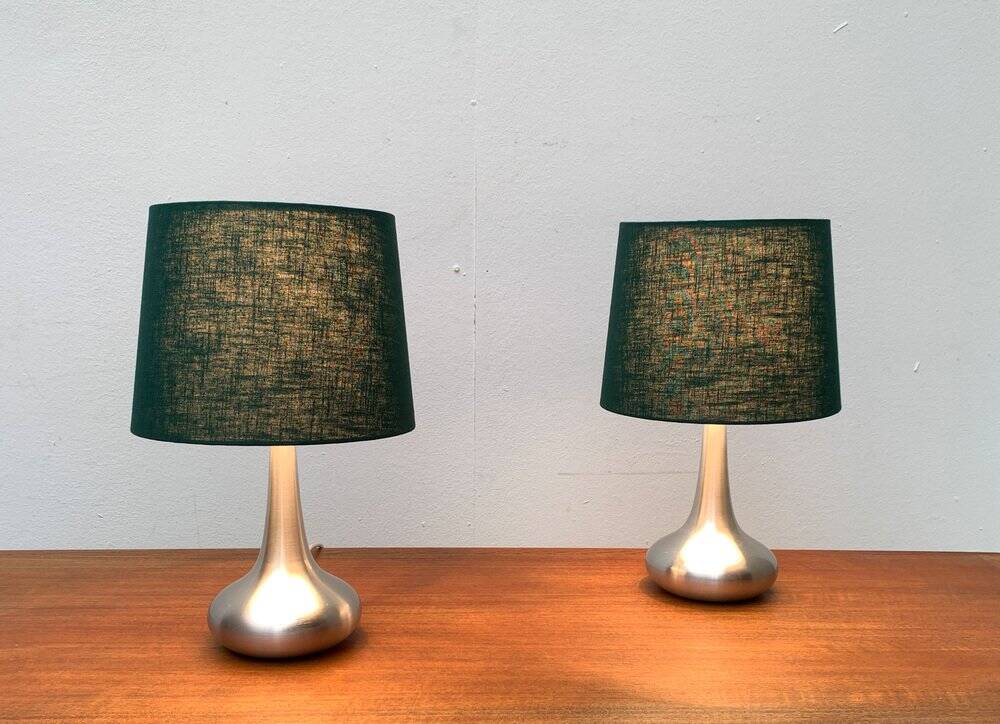 Danish mid-century Orient table lamp by Jo Hammerborg for Fog & Morup, 1960s, set of 2.