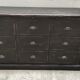Furniture of trade nine drawers three shelves patina black