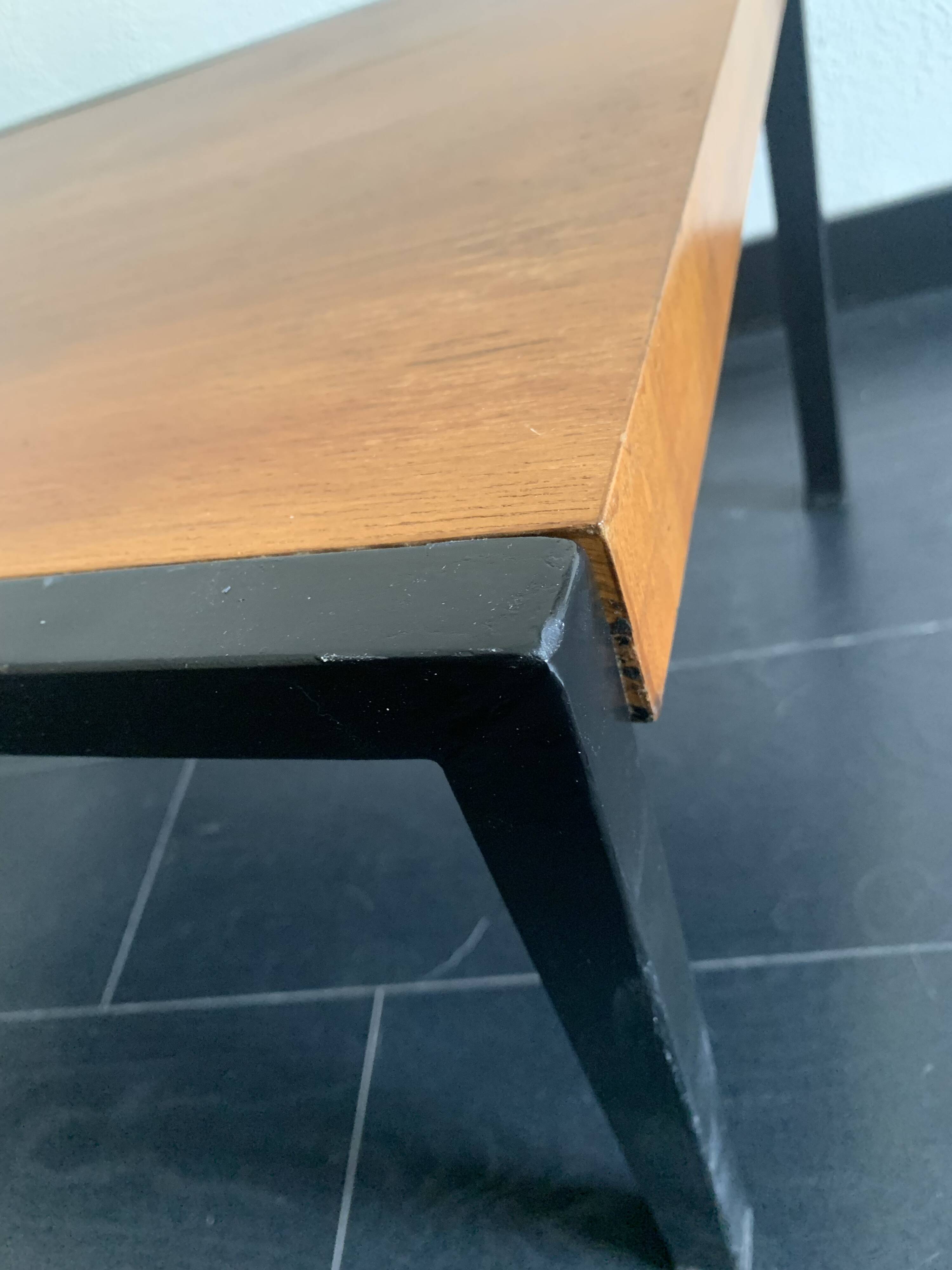 Vintage coffee table 1950 Gérard Guermonprez Magnani - 80 x 50 x 35 cm