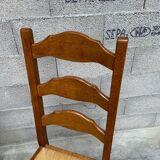 6 chaises rustiques