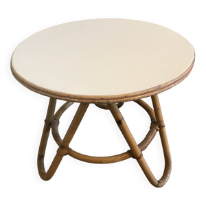 Table ronde vintage en