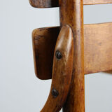 Antique bentwood armchair