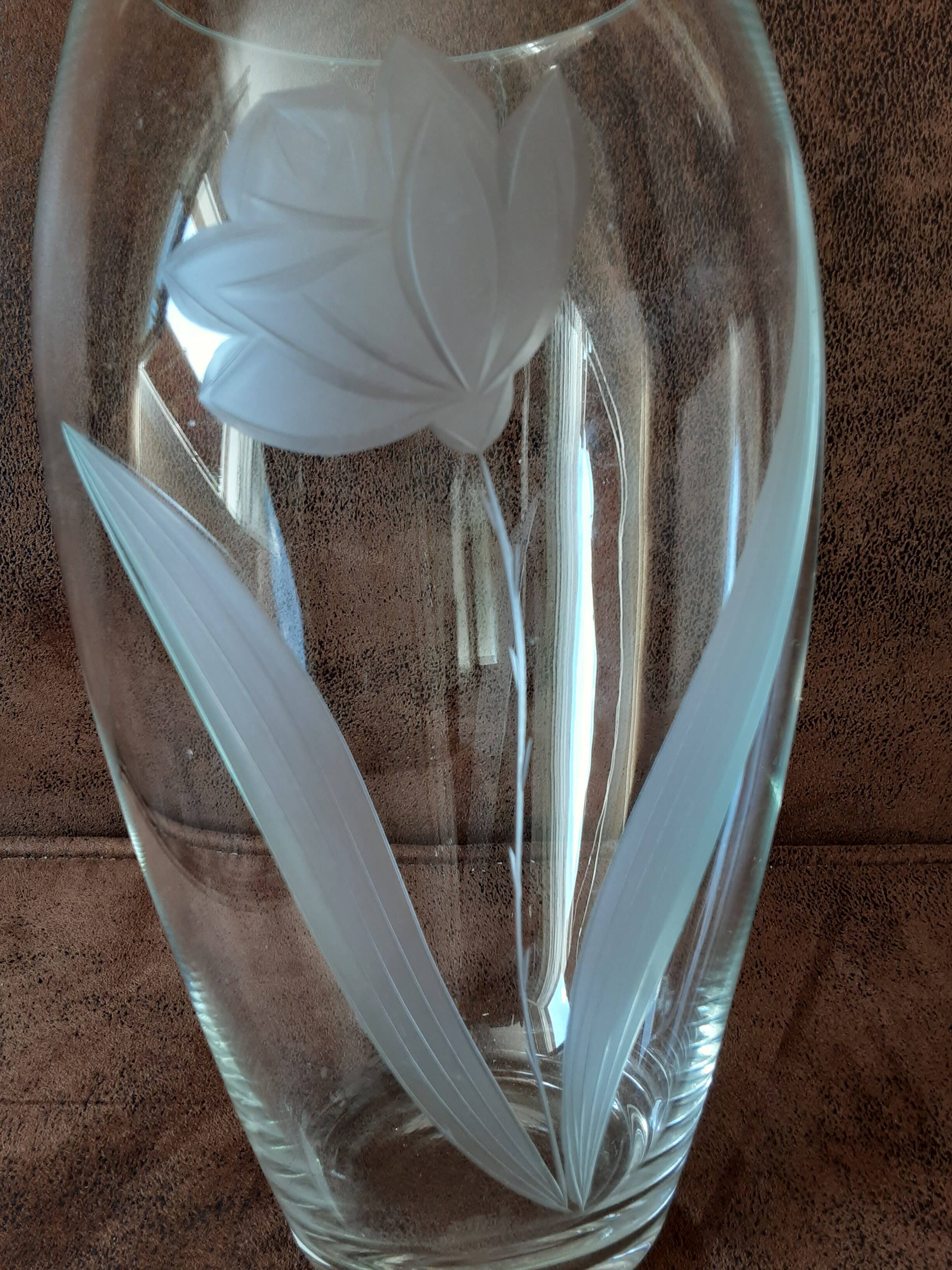 Crystal vase