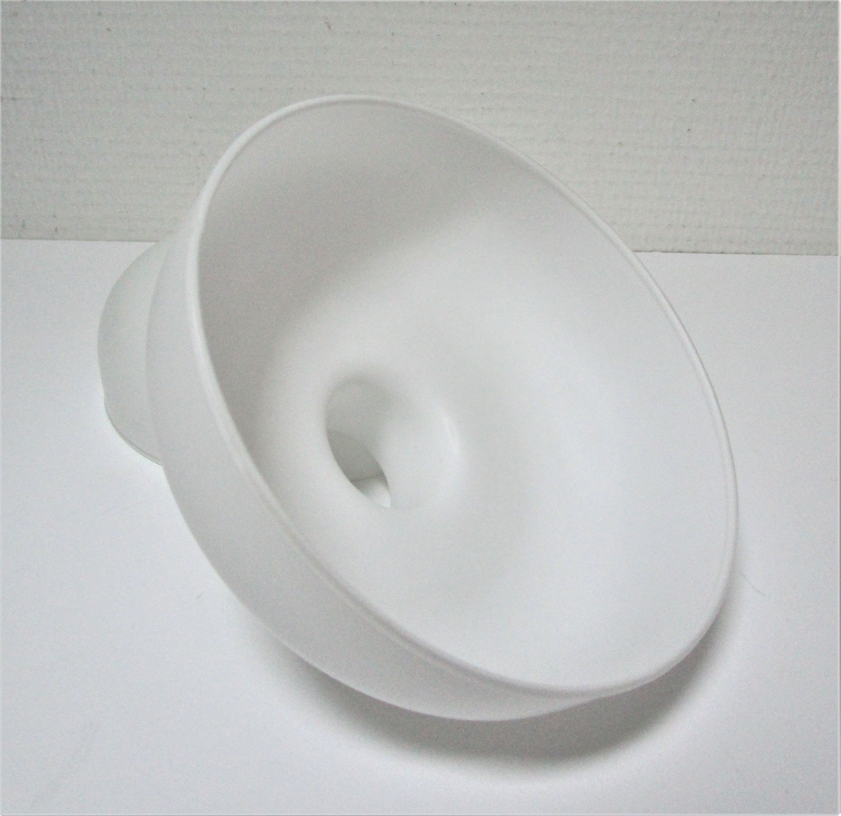 Pair of opaline and chrome wall lamps design 70s