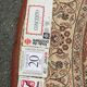 Large round vintage "Concerto" rug by Louis de Poortere – Persian style