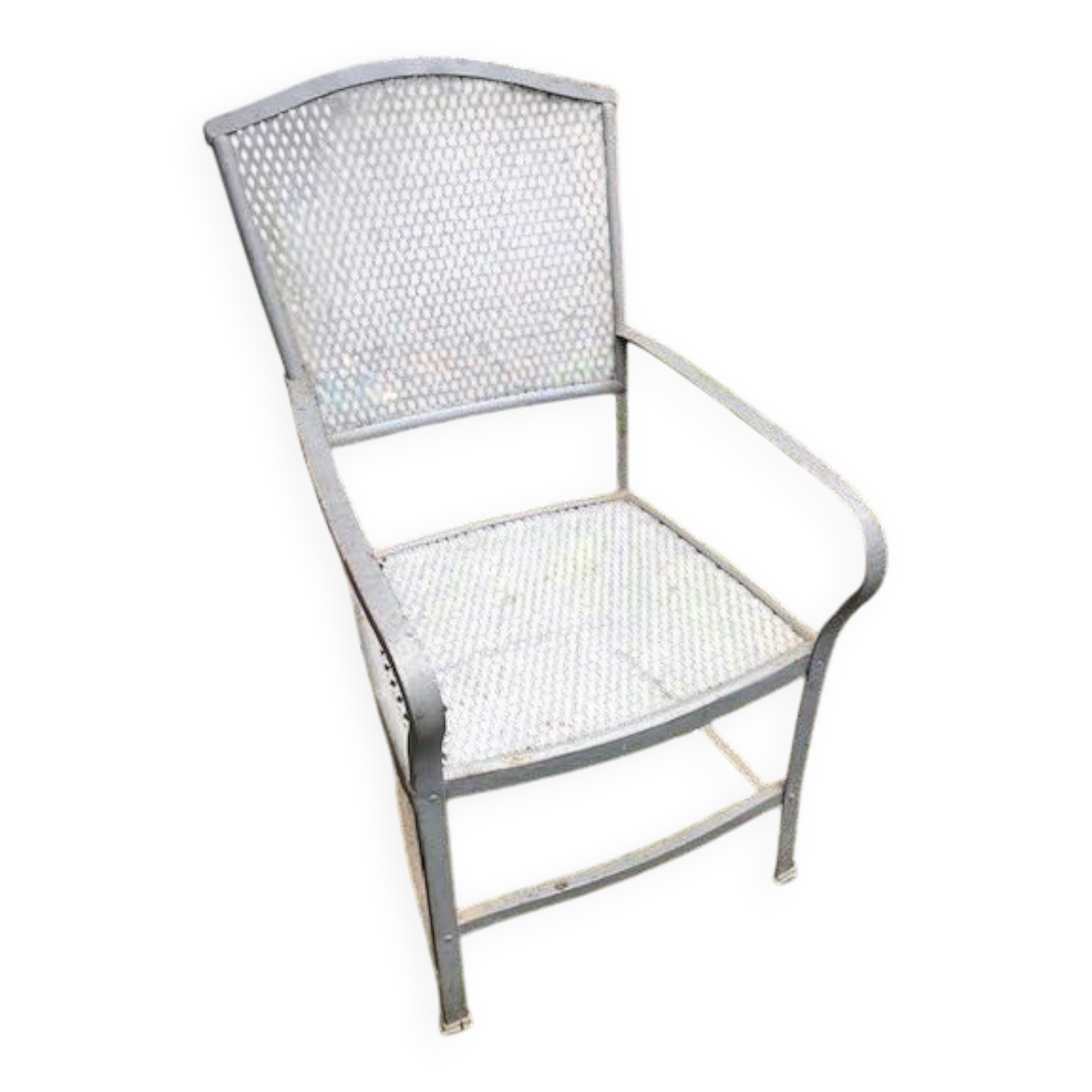 Gustave Serrurier Bovy steel armchair