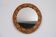 Miroir vintage scandinave en bois 1960