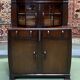 1930s English Art Deco oak buffet