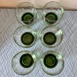 6 water glasses from the 60s/70s Luminarc