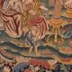 Brussels tapestry from the 19th century – Flowering greenery and gallant scene