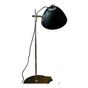 Black mid-century Dijkstra flexible desk lamp